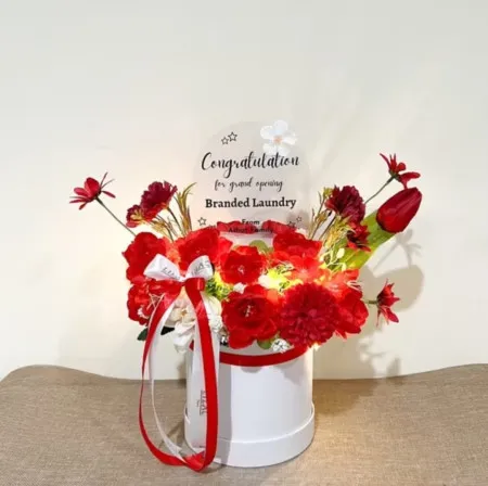 Bloom Box Akrilik Ucapan Grand Opening Banjarnegara